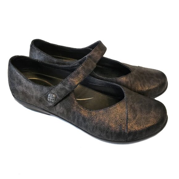 Dansko Opal Metallic Leopard Mary Jane 42 - Picture 1 of 7